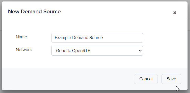 How to add a programmatic demand source in AdButler