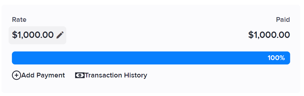 How to document and view payments in the contract details page