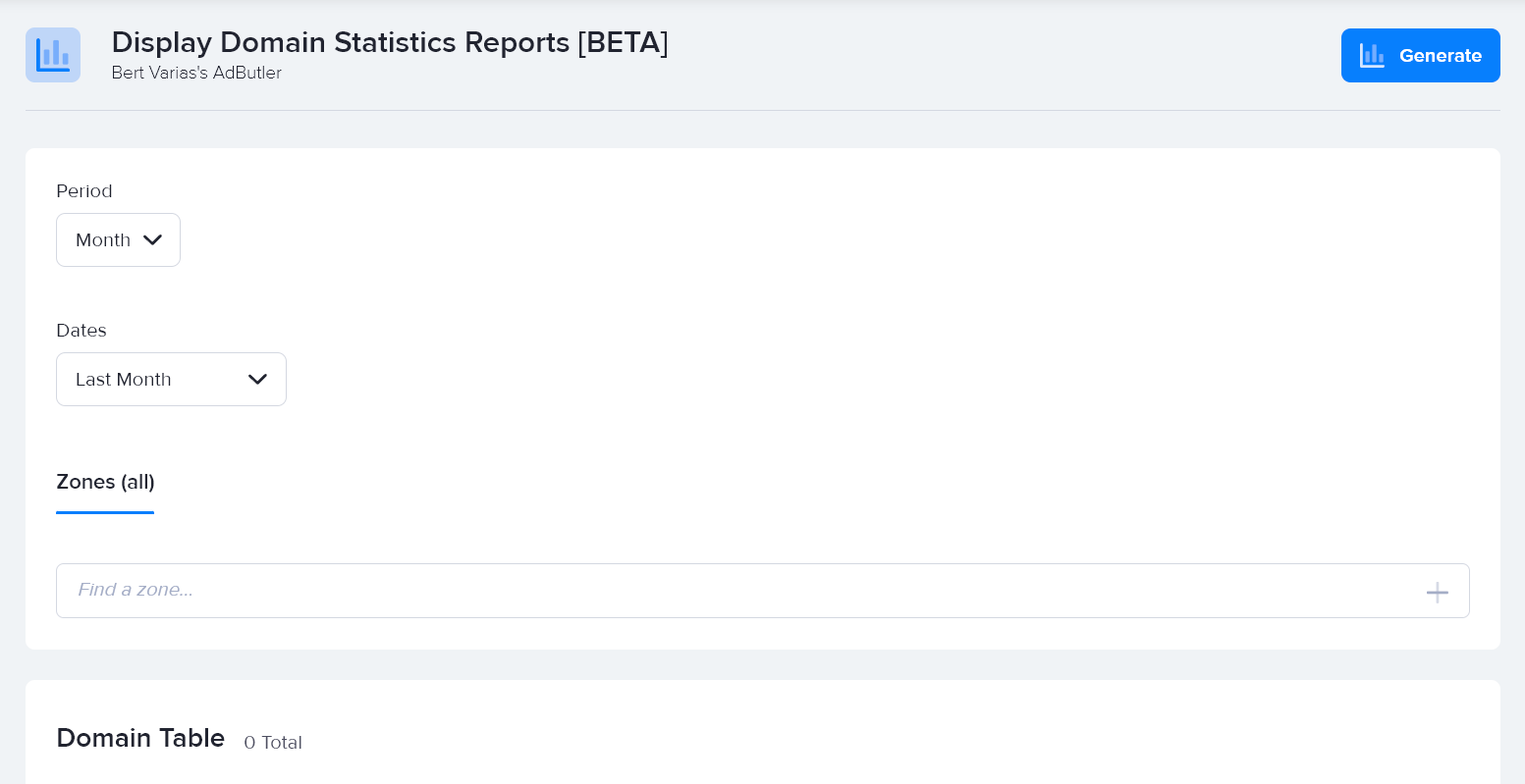  Creating a Platform Statistics report in AdButler