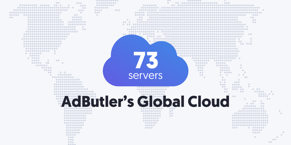 AdButler's global cloud server presence